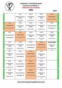 Farmacias de guardia en Torredelcampo Abril 2025, ofrecido por Farmacia y Ortopedia Rosa